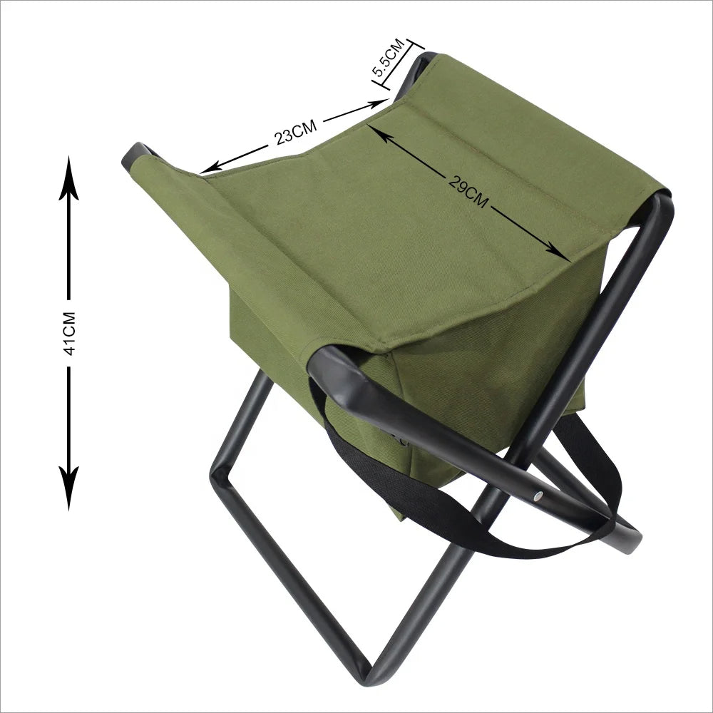 Foldestol med varme i sædet