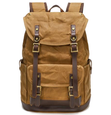 DayPack Canvas & Crazy Horse Leather