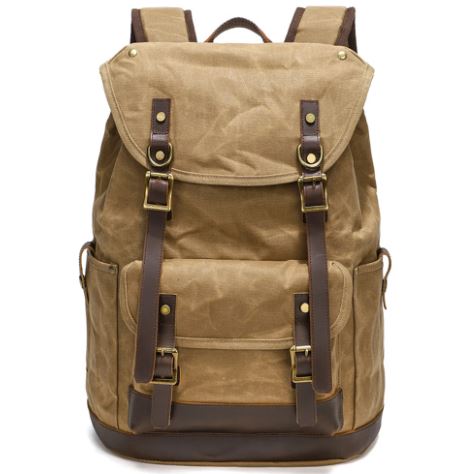 DayPack Canvas & Crazy Horse Leather